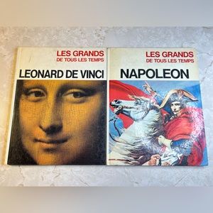 Les grands de tous Les temps (French) napoleon and de Vinci 60’s bundle